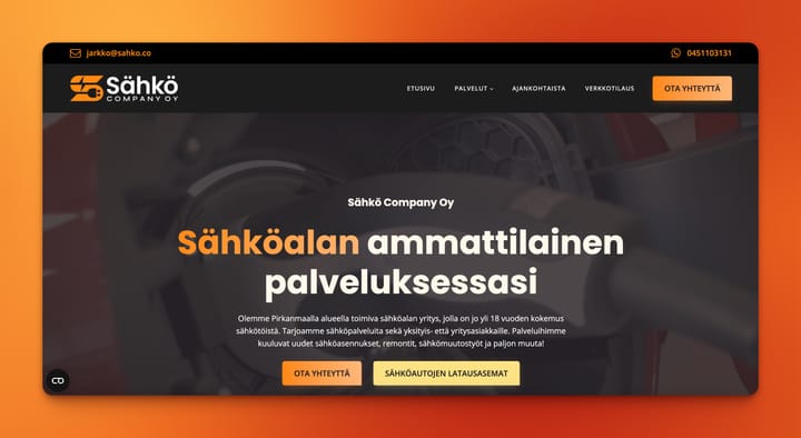 Dynaaminen hintalaskuri ja 0,5 sekunnin latausnopeus taustavideolla